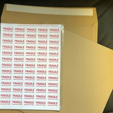 10 12" BROWN RECORD MAILERS 20