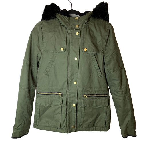 Topshop tall green sherpa - tall,