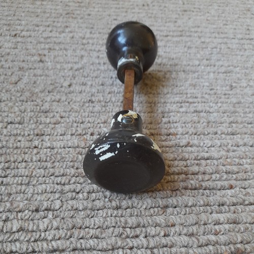 Vintage bakelite door knobs - bakelite,