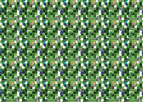Minecraft wrapping paper - minecraft,