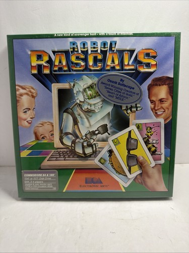 Robot rascals commodore 128 - robot, 64