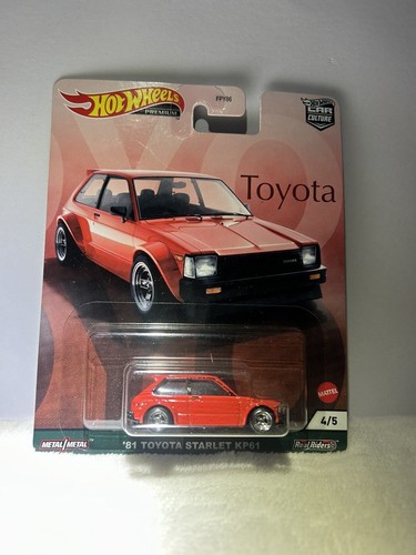 Hot wheels premium toyota - hot, 4/5-