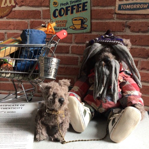 Ooak artist bear - bear, 21st