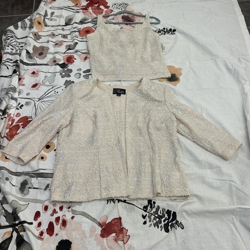 Cream piece blazer - blazer, top
