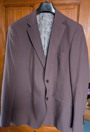 Men piece suit - jacket, 46r