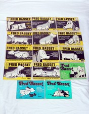 Fred Basset 14 Books Rare No's