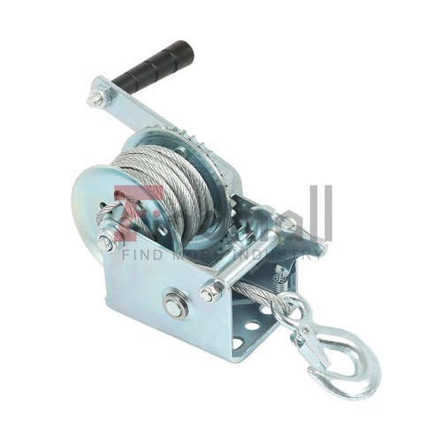 Steel cable hand winch - steel,