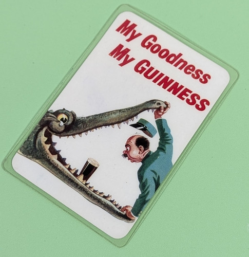 Vintage 1959 guinness pocket - vintage,