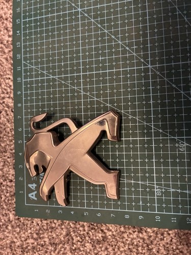 Peugeot tailgate logo badge - logo,