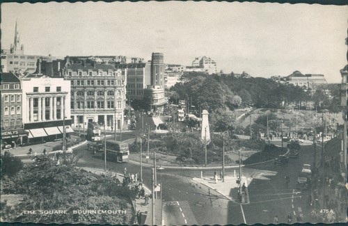 Bournemouth the square 1962 - the, square;
