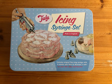 Tala 1950s 1960s Icing Syringe Set 6 Nozzles