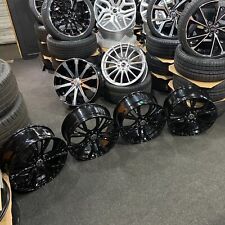 Ex Display 18" Black VW Golf GTD Santiago Style Alloy Wheels Golf Caddy Tiguan +