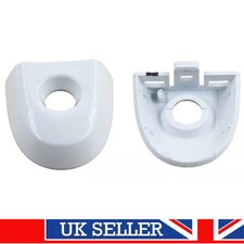 1x White Drivers Door Lock Cover Front with Key Hole Fit Nissan Juke & Micra K13