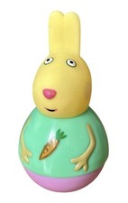 Rebecca Rabbit Weeble Peppa Pig Figure Hasbro 2013 Weebles Toy