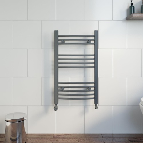 Anthracite straight curved - anthracite,