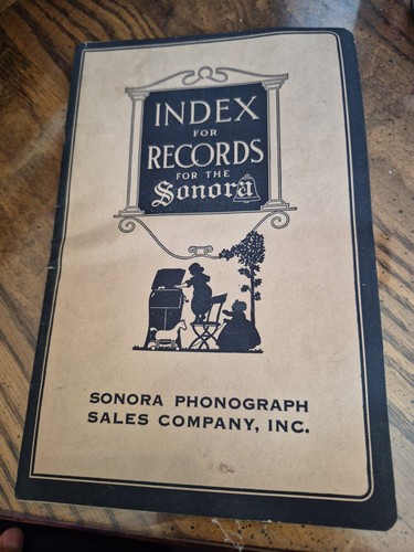 Sonora phonograph talking - sonora,