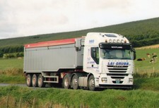 COL PHOTO: L & I GRUBB IVECO ARTIC BULK TIPPER TRAILER - G20 UBB