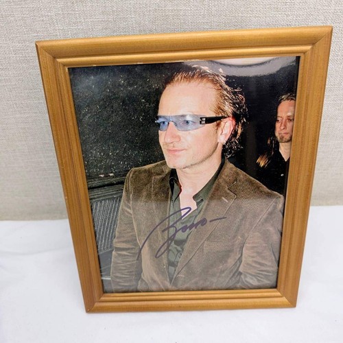Bono signed autographed - bono,
