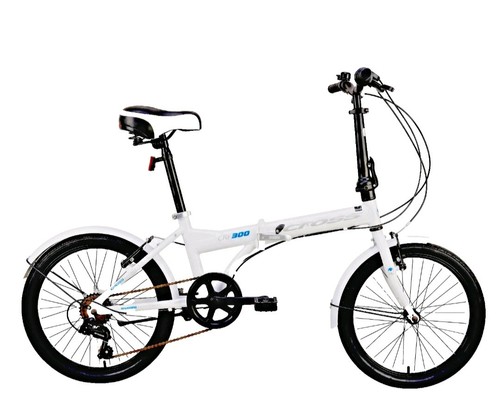 Folding bicycle cross - folding,