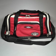 Vintage Animal Pro Sac Red Holdall Luggage Bag Shoulder Strap 58cm Retro Travel