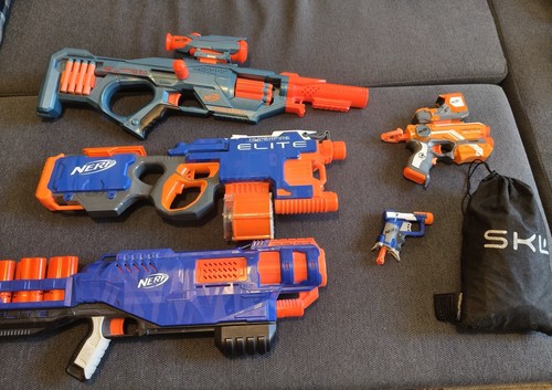 Nerf gun bundle - with, 5