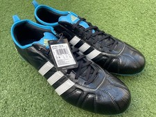 Adidas Adipure IV TRX SG - Black/Blue UK 13 US 13.5 EU 48 2/3 New & Boxed