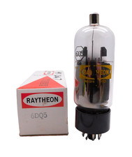 RAYTHEON 6DQ5 Valve Tube NOS