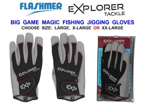 Explorer magic jigging gloves - explorer,