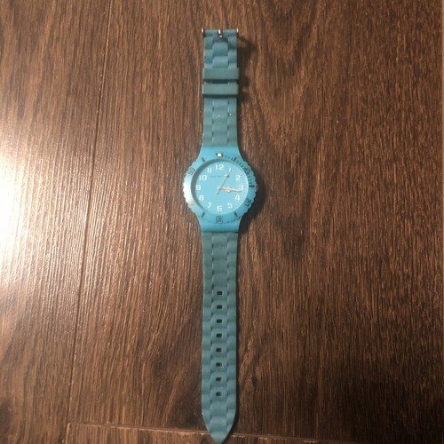 Aqua blue red herring - herring, watch