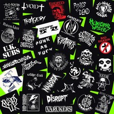 PATCHES PUNK ROCK  Sew-on Hardcore metal crust anarcho grind straight edge
