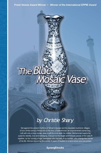 The blue mosaic vase - the,