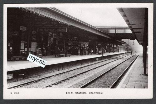 Postcard grantham lincolnshire - grantham,