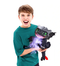 Toothless Interactive Puppetronic Toy Kids RealFX How To Train Your Dragon Set