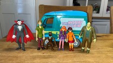 SCOOBY DOO THE MYSTERY MACHINE GHOST PATROL VAN WITH ACTION FIGURES 