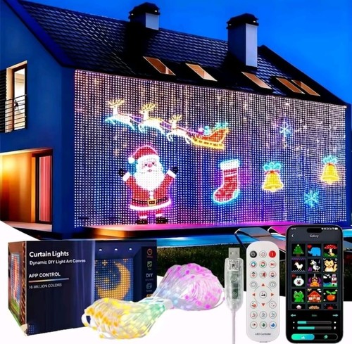 Smart led curtain light - smart, fairy