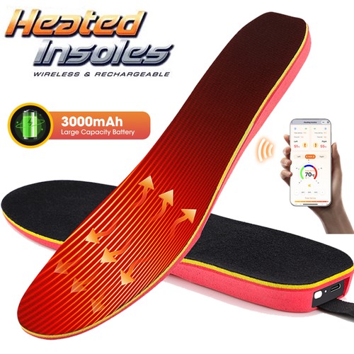 Electric heated shoes insoles - electric,