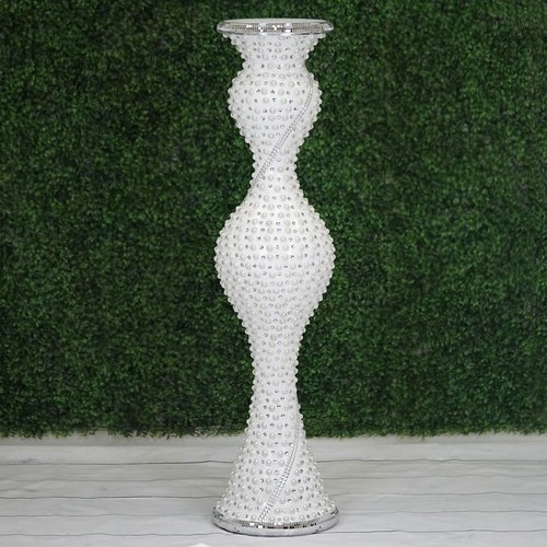 Tall silver mosaic mirror - mosaic,