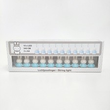 Miffy Unused 10-string garland light illumination Light blue white 5-1108G♪