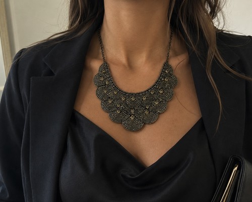 Zara statement necklace - zara, –