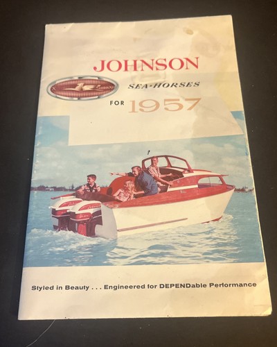 1957 johnson sea - johnson, sea-horse