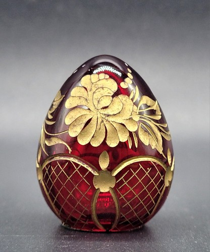 Vtg russian faberge hand cut - hand,