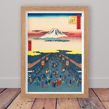 Framed Suruga Street by