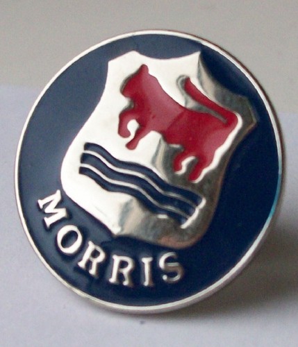 Morris lapel pin badge cap - morris,