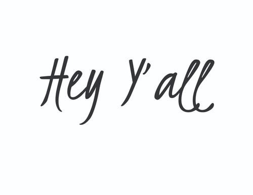 Hey all die cut vinyl - cut, decal
