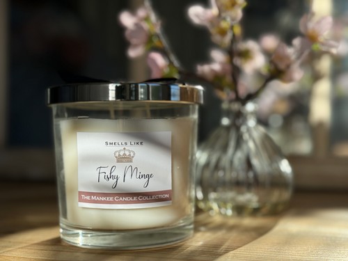 Mankee candle label ideal - candle,