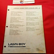 1978 Lawn-Boy Mower Parts