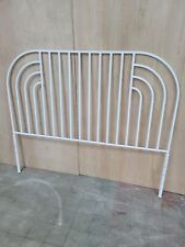 John Lewis Anyday Swirl Metal Bed Head King Size In White