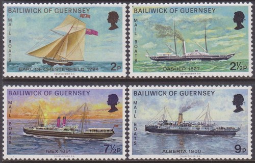 Guernsey 1972 mail packet - guernsey,
