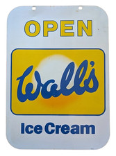 Vintage Walls Ice Cream Sign