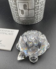 Swarovski Crystal 1977-1998 Large Tortoise Turtle 010037 by Max Schreck - Lot 37